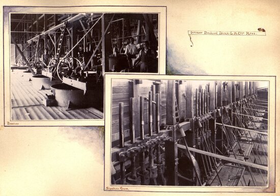Interior of Brilliant Block Mill - Puddlers and Stampers