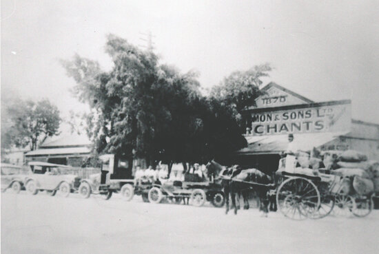 Siemon&rsquo;s store, lower Gill st 1920s
