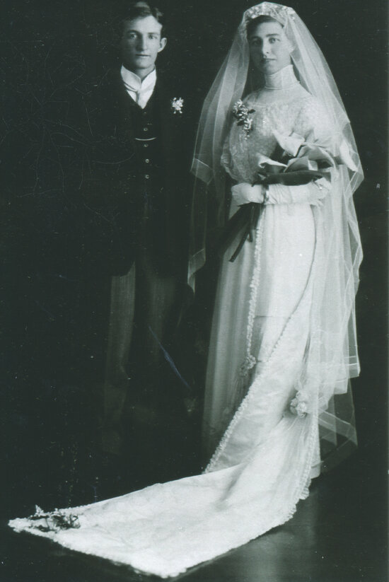 Wedding of Herbert Foxlee &amp; Olive Towner