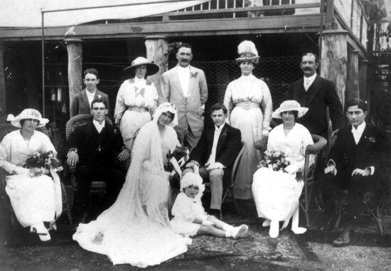 Wedding of Florence DeCastres &amp; Jack Foxlee
