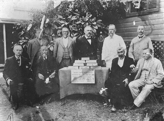 Queen Cross Gold Mining Company with Annual Takings, 1902