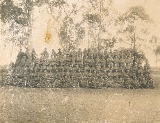 2nd Light Horse, Field Ambulance A.I.F, Enoggera, Brisbane 25/11/1914