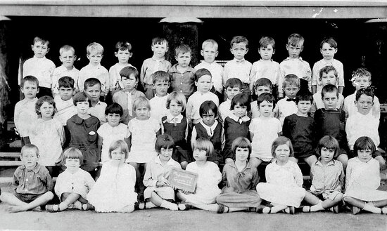 Central School Infants Prepatory Class, 1930