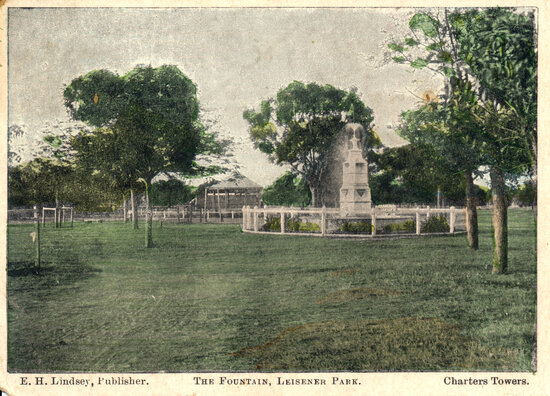 The Fountain, Lissner Park, 1906