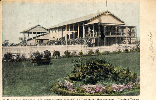 Charters Towers Jockey Club Course and Grandstand, 1909
