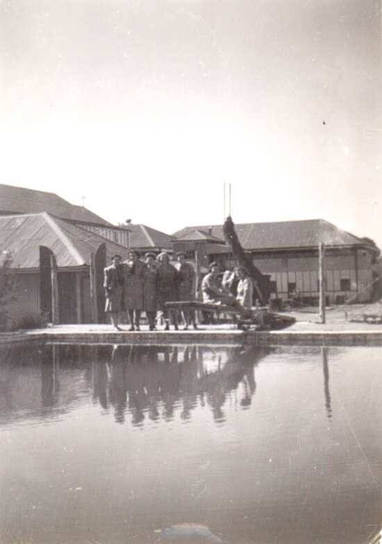 Swimming pool, All Souls School; 116 AGH (Military Hospital)