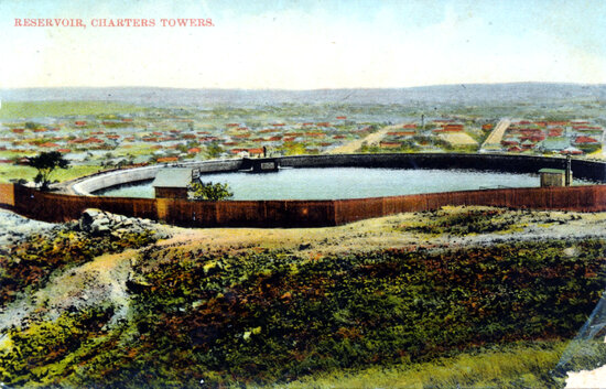 Reservoir, Towers Hill 1906