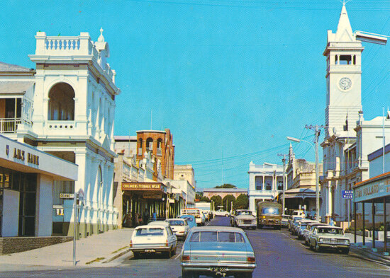 Gill Street - View from Deane Street looking west to Mosman Street