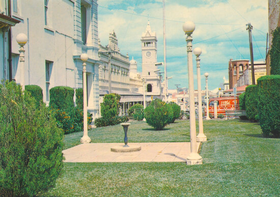 George Foy Park, beside City Hall, Mosman street