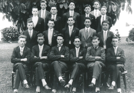 Group of Mount Carmel Students, 1925