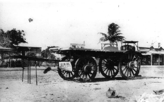 Wagon built by Gelling Brothers, Townsville