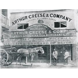 Arthur Creese and Company - India and China Tea Merchants Mosman Street