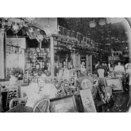 Interior of C E Roberts Furniture Store