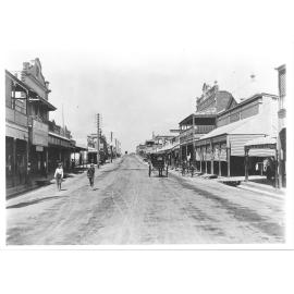 View of Gill Street looking from Deane Street East towards Church Street