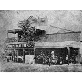 John R Burns, Grocer and General Merchant, Gill Street