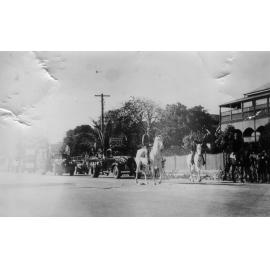 Procession Opposite the Catholic Church, 1954?