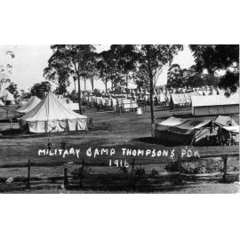 Military Camp, Thompsons Paddock, Enoggera
