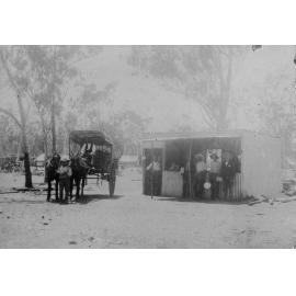 Men at Camp Kitchen, Windsor or Pajingo Station
