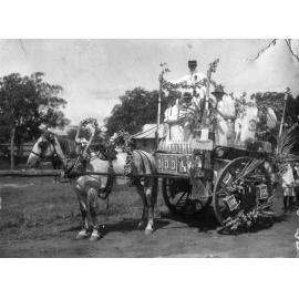 Herbert Foxlee’s Decorated Cart