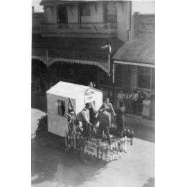 Welcome Home Float, World War Two Victory Parade, Gill Street