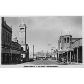 Gill Street Looking From Mosman Street East Towards Pollards Store