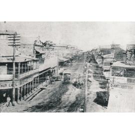 Gill Street, Deane Street intersection, looking east