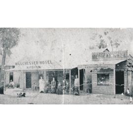 Millchester Hotel and Medical Hall, 1870s