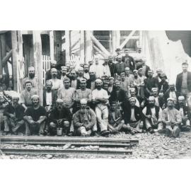 Large group of Miners