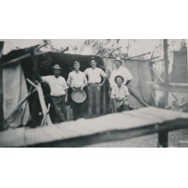 Prospecting Party in Camp