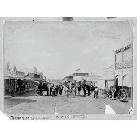 Mosman Street Near Gill Street, Looking North circa 1880’s