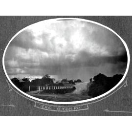 The Storm' - Towers Street footbridge across Mosman Creek