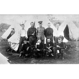 Troops in camp at Kissing Point May 1914