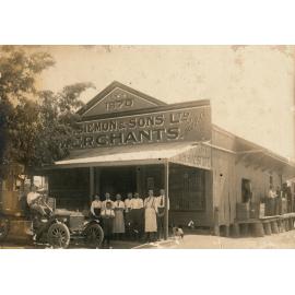 Siemon and Sons Merchant Shop, Gill Street, 1916