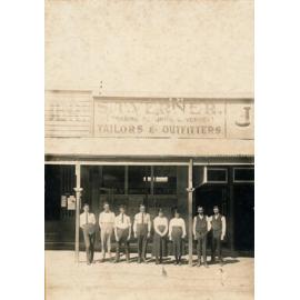 S T Verner Tailor Shop, Gill Street, 1916