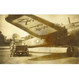 Japanese Aeroplane at Bougainville, WW2