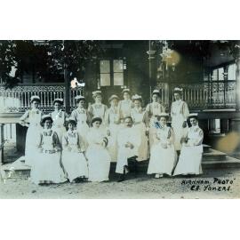 Doctor Kelly and Nursing Staff of the Hospital, 1912