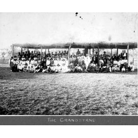 Inaugural Fletcher Vale Races, 1921 - The Grandstand