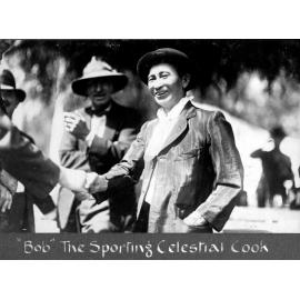 ‘Bob the Sporting Celestial Cook' - Inaugural Fletcher Vale Races, 1921