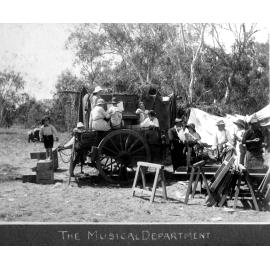 The Musical Department, Inaugural Fletcher Vale Races, 1921