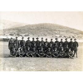 Soldiers at Kissing Point WW1