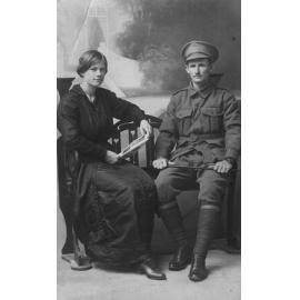 William John Ferguson With Florence Helen Madden, 1916
