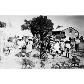 Students Gardening at Homestead State School