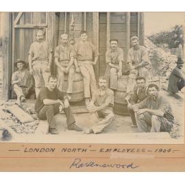 London North Mine Employees Ravenswood, 1904