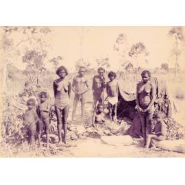 Group of Aboriginal People in the Bush