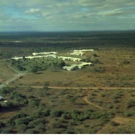 Aerial photo of Mosman Hall Looking North, 1975