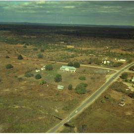 Aerial photo of Millchester State School Looking South, 1975