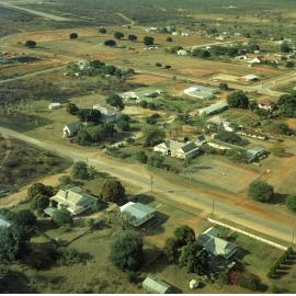 Aerial photo of St Gabriels School, Gordon St, Looking North East, 1975