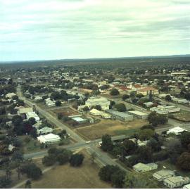 Aerial photo looking across St Mary’s College towards the East, 1975
