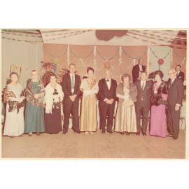 Mayor Arthur ‘Tiger’ Titley and Mrs Titley with others during a Civic Function