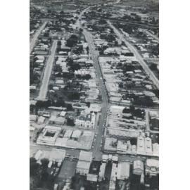 Aerial View of Gill Street from western end, 1968